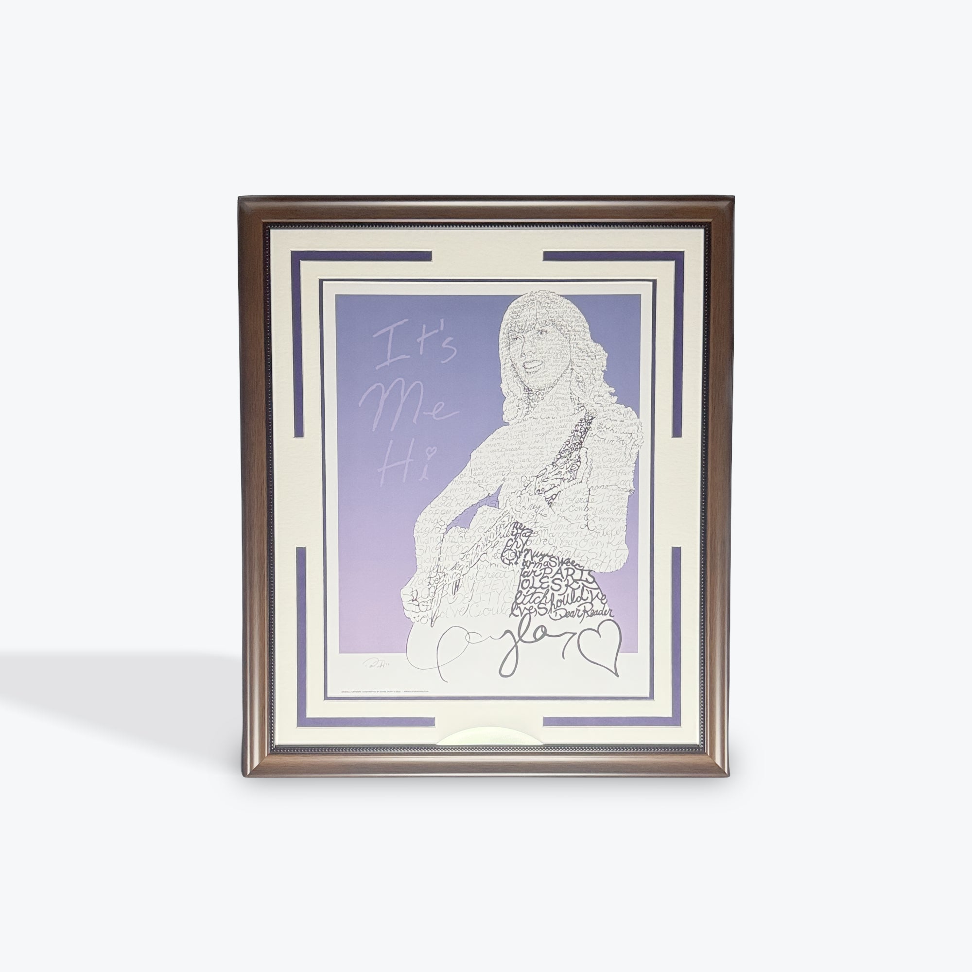 Taylor Swift Word Art