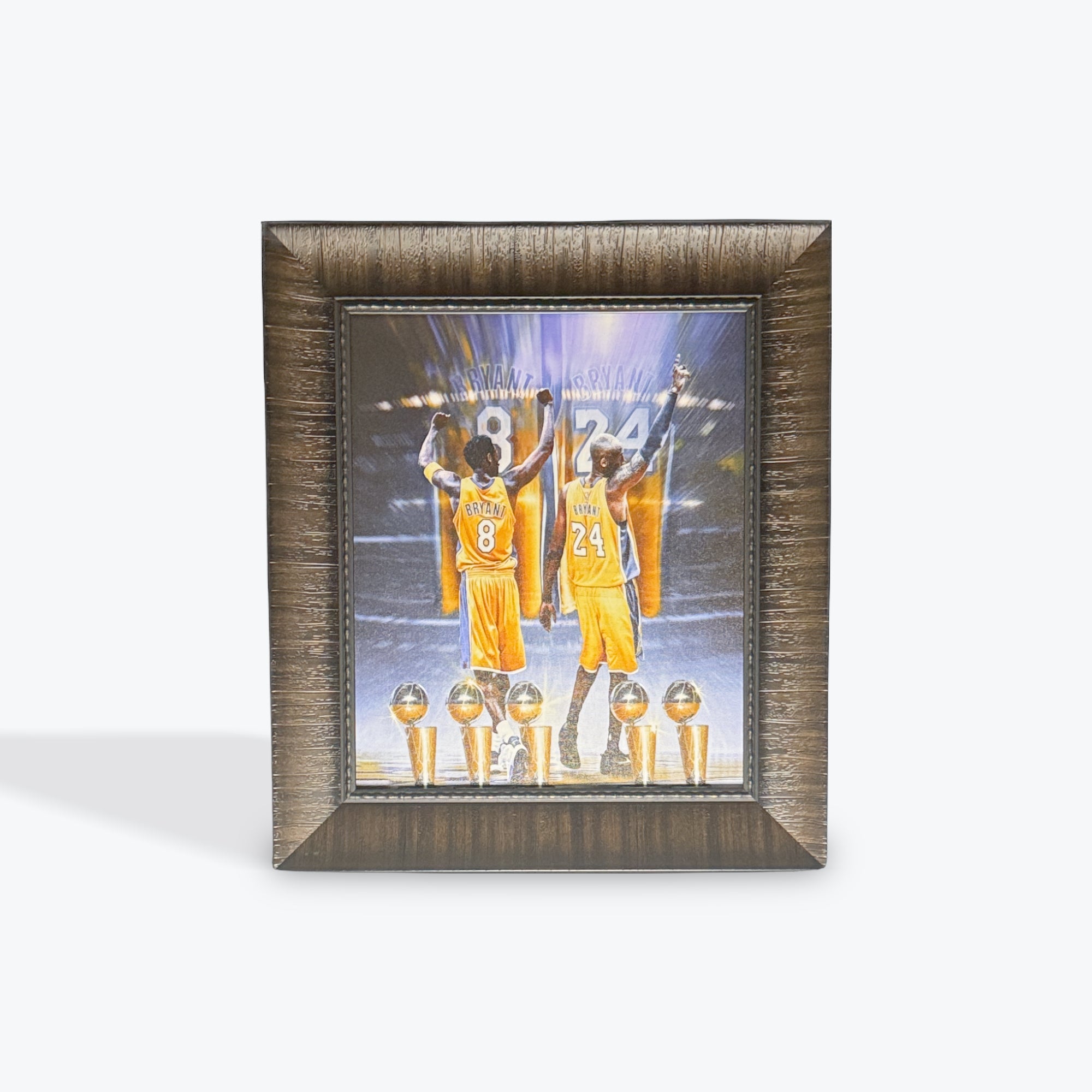 Kobe's Numbers Canvas