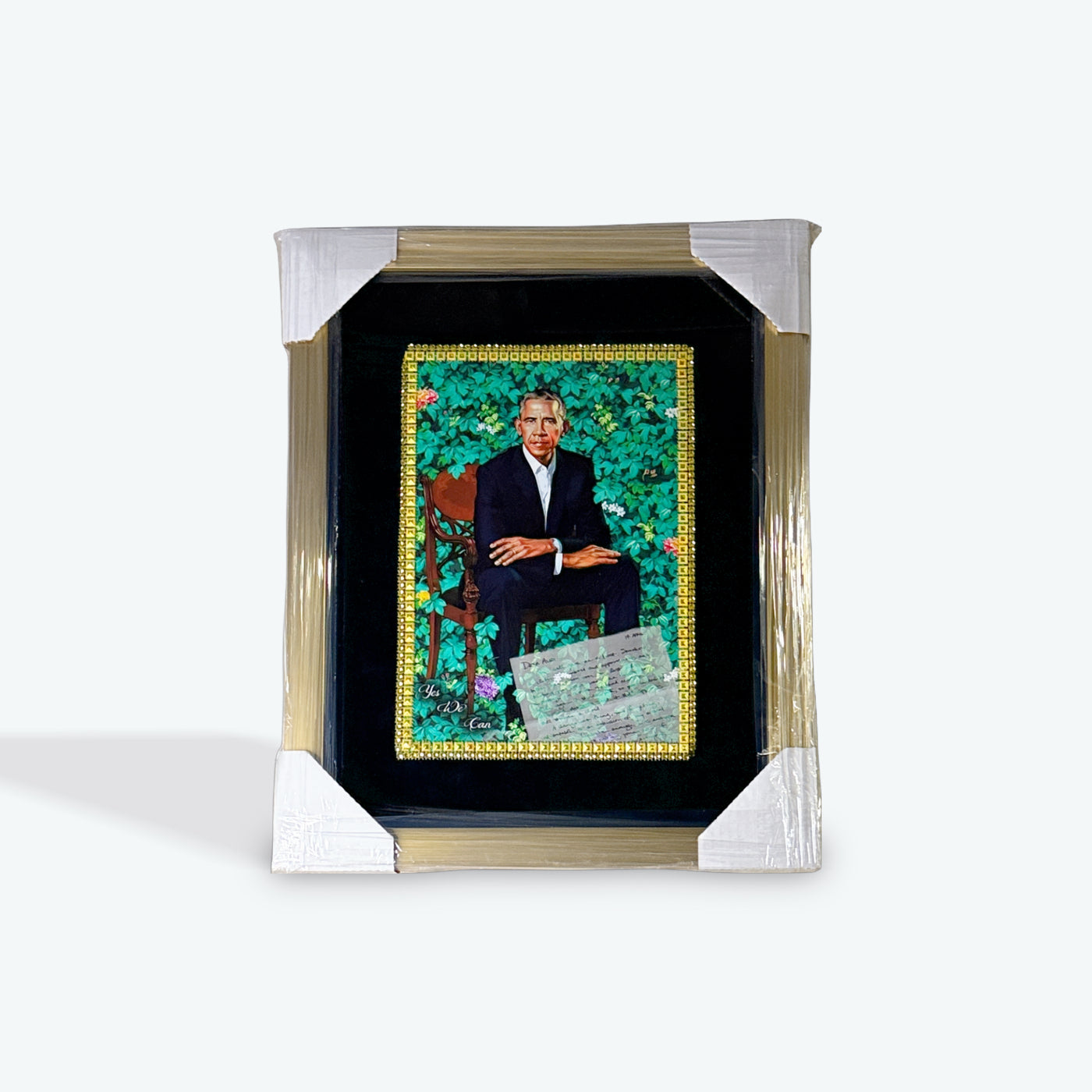 Barack Obama Portrait by Herbertson