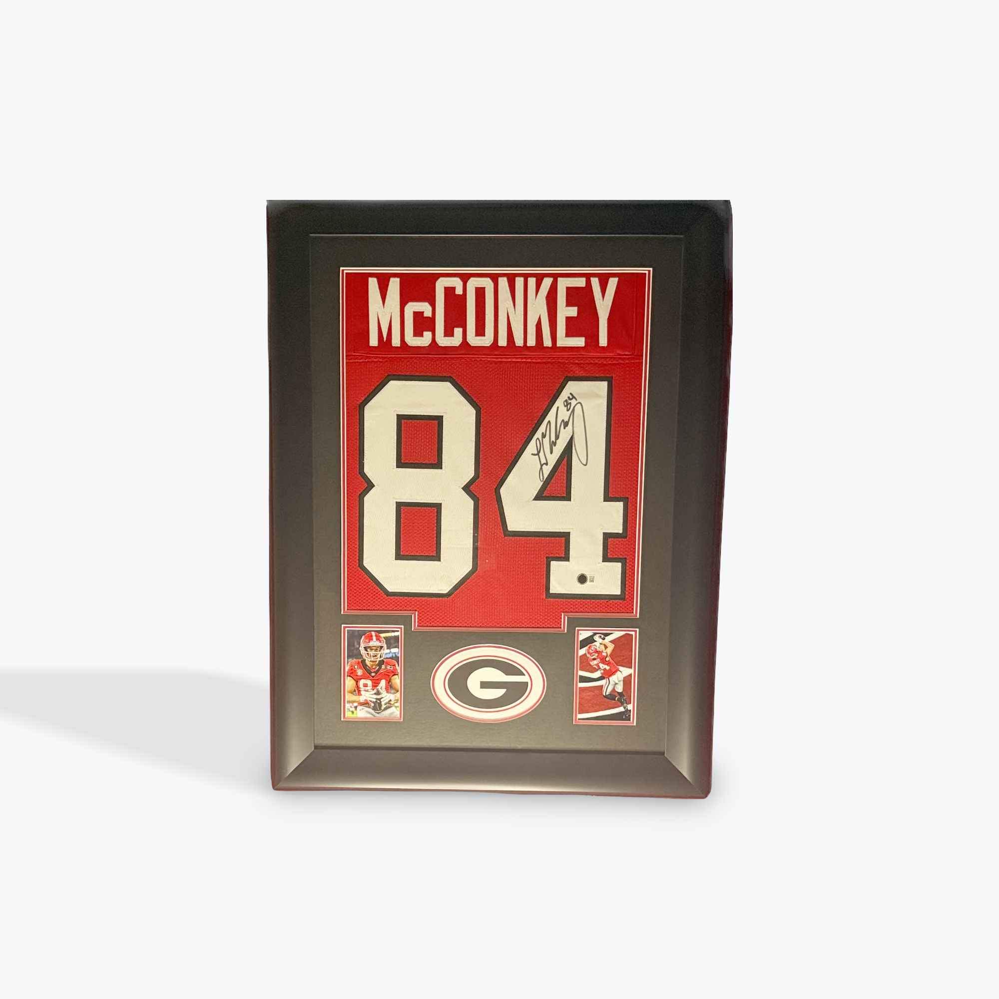 Ladd McConkey Signed UGA Jersey