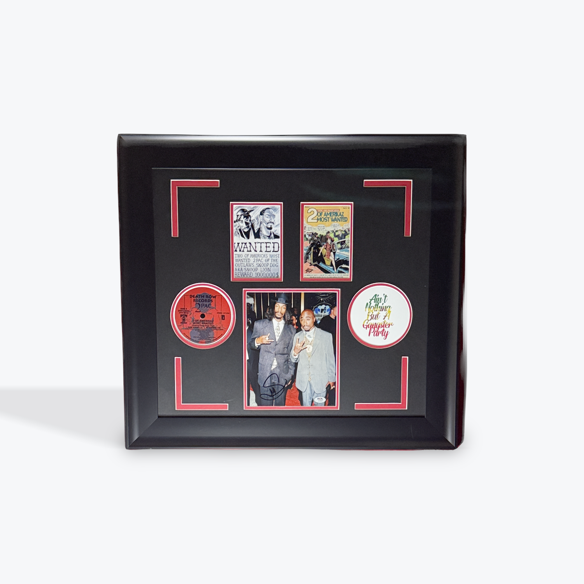 Snoop Dog and Tupac Framed Print