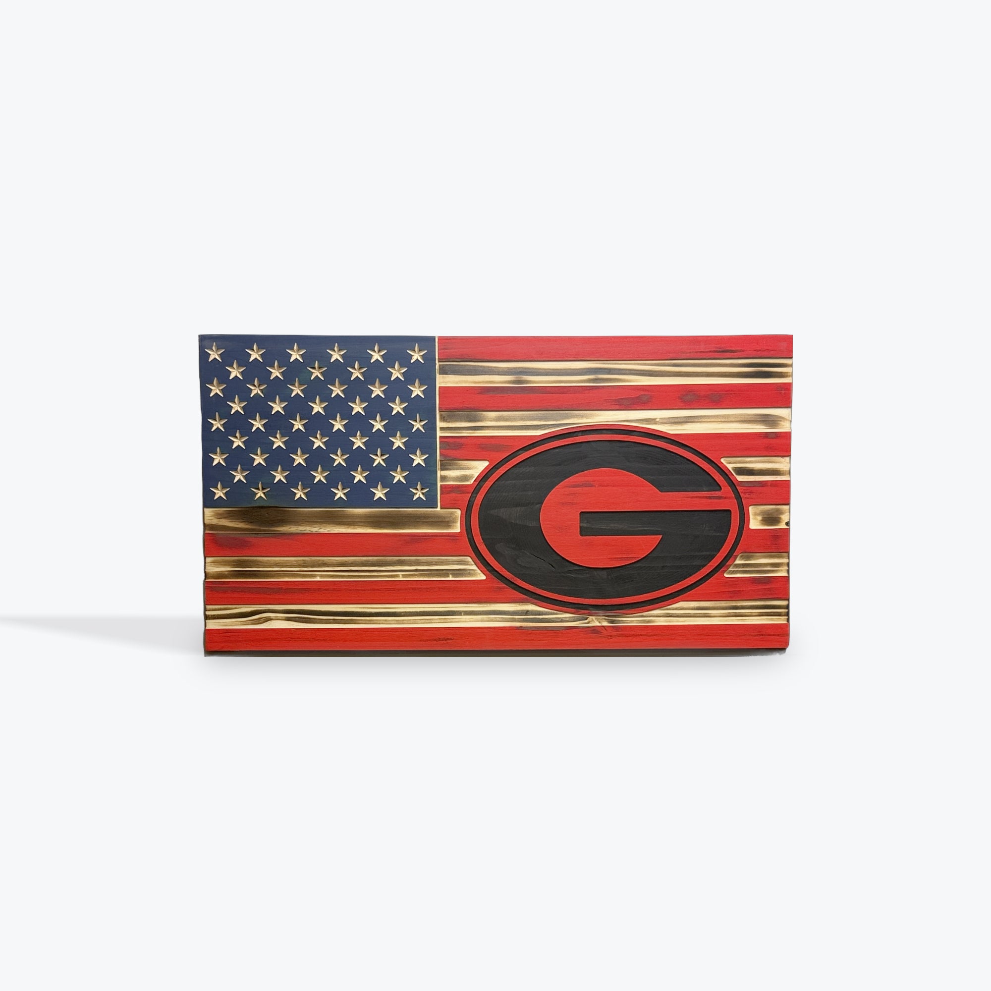 Georgia Wood Flag