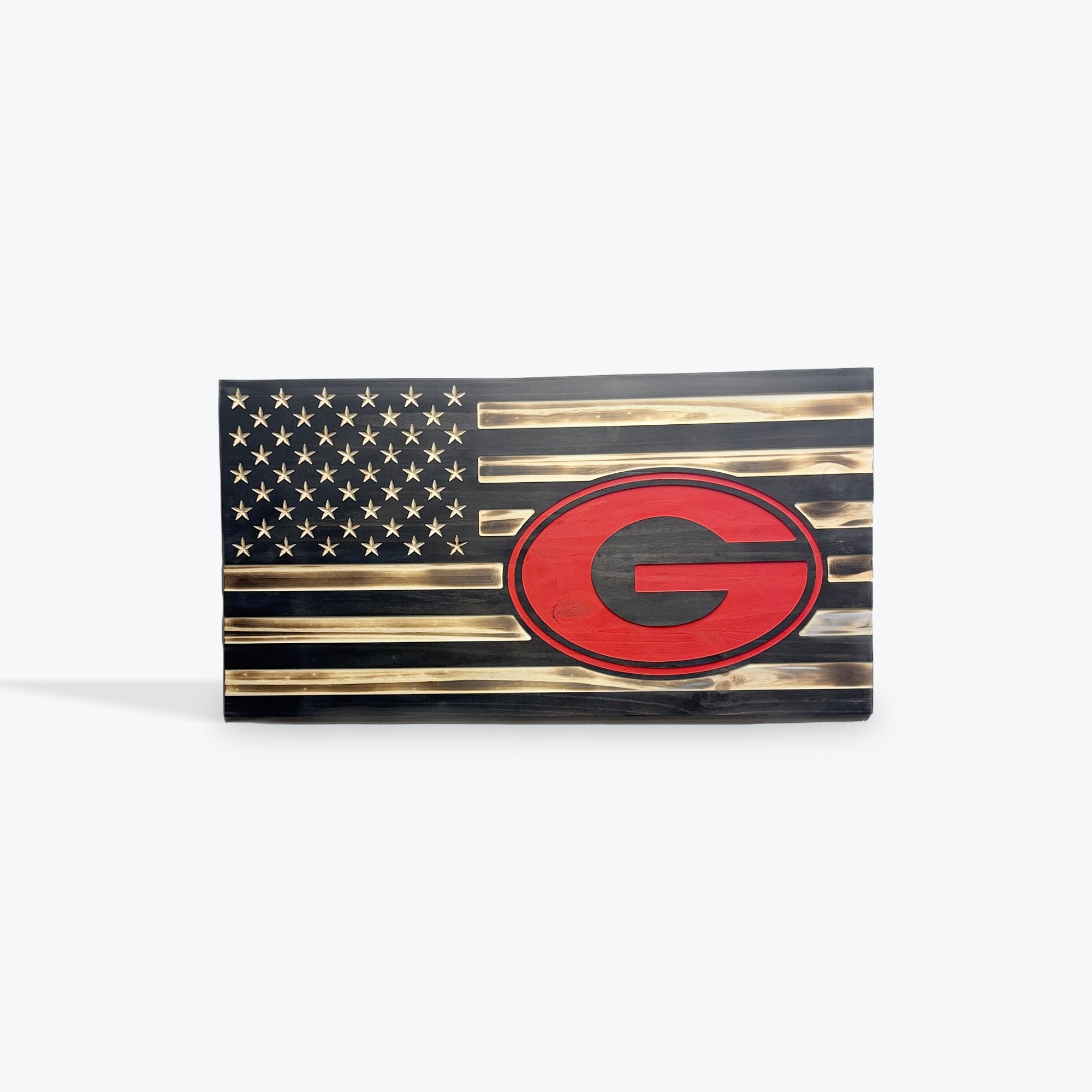 Georgia Wood Flag