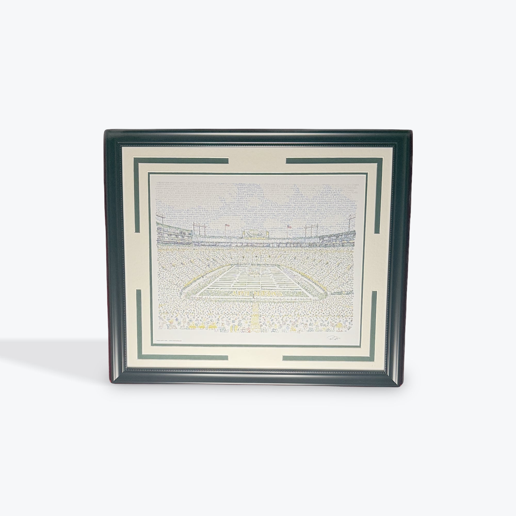 Packers Word Art
