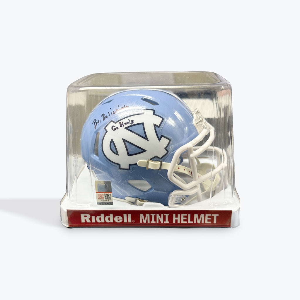 Bill Belichick UNC Mini Helmet