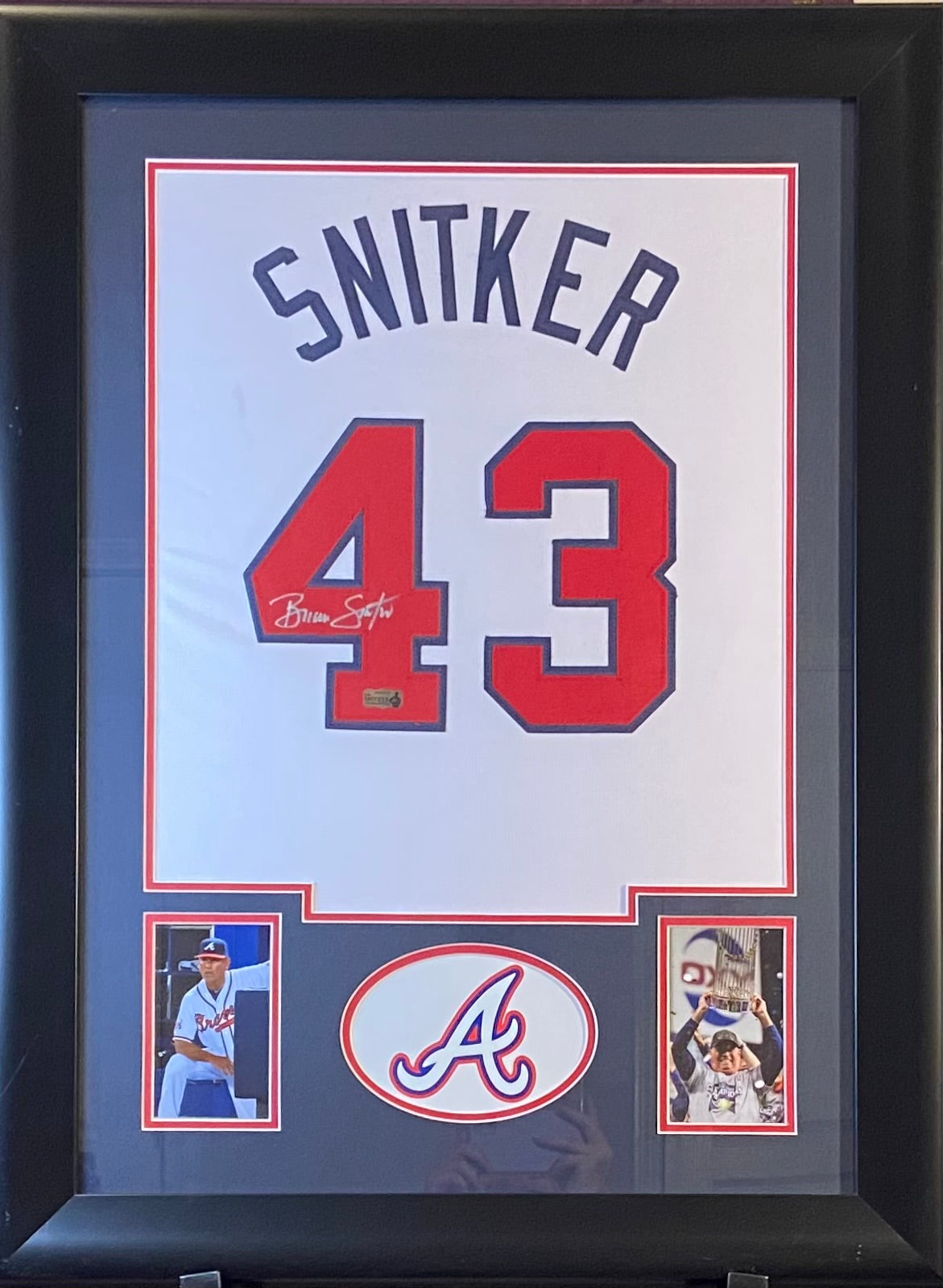 Brian Snitker Braves Jersey