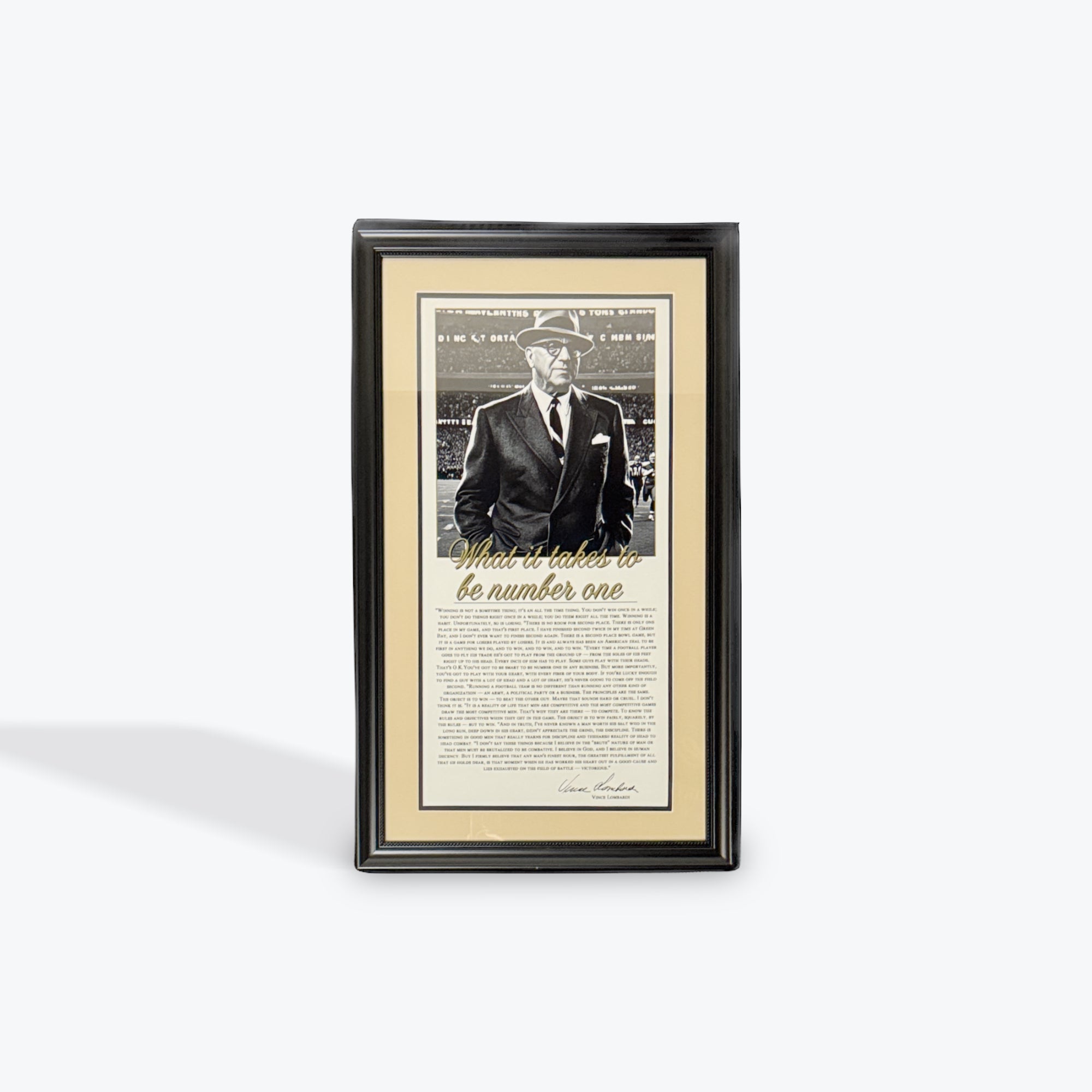 Vince Lombardi Speech