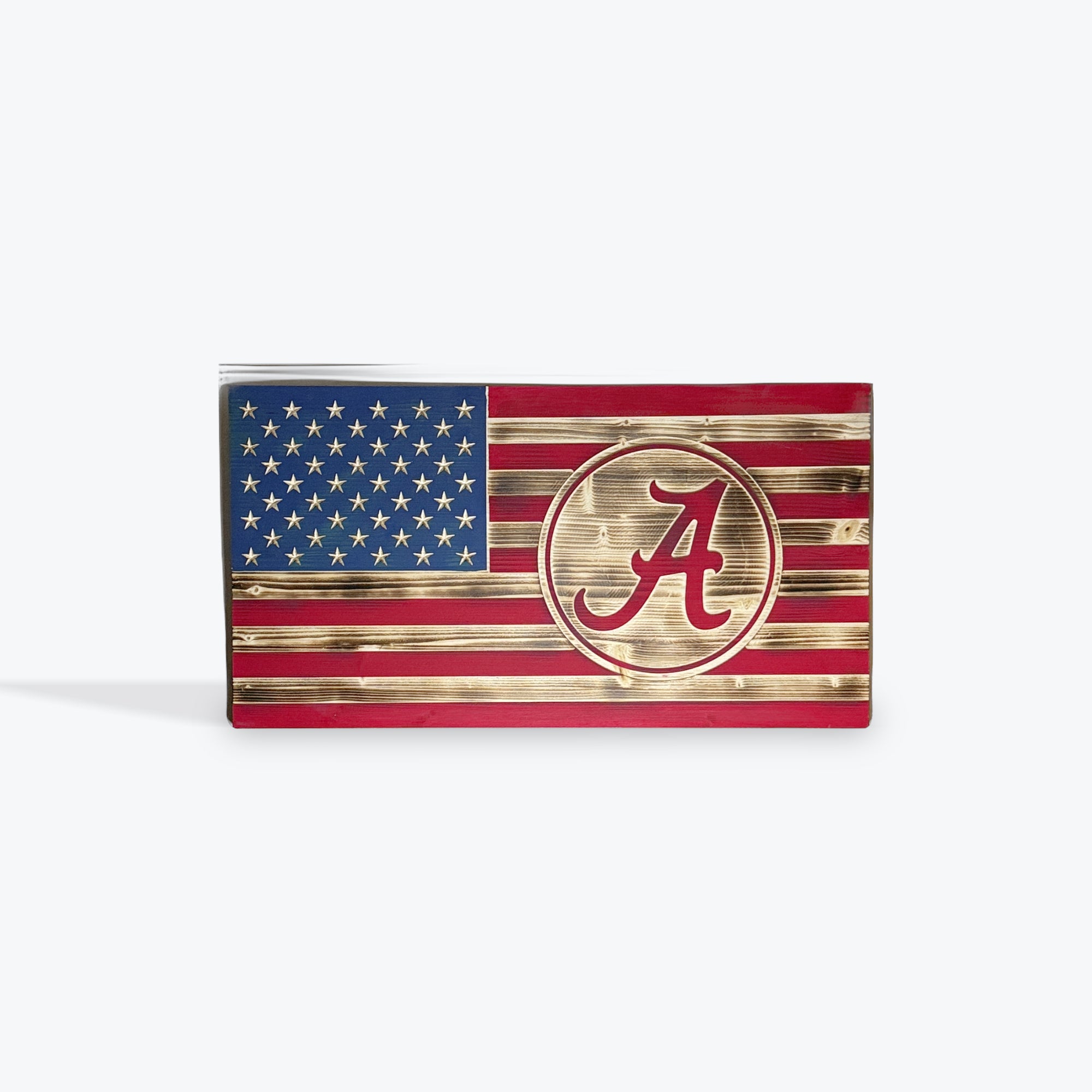 Alabama Wood Flag