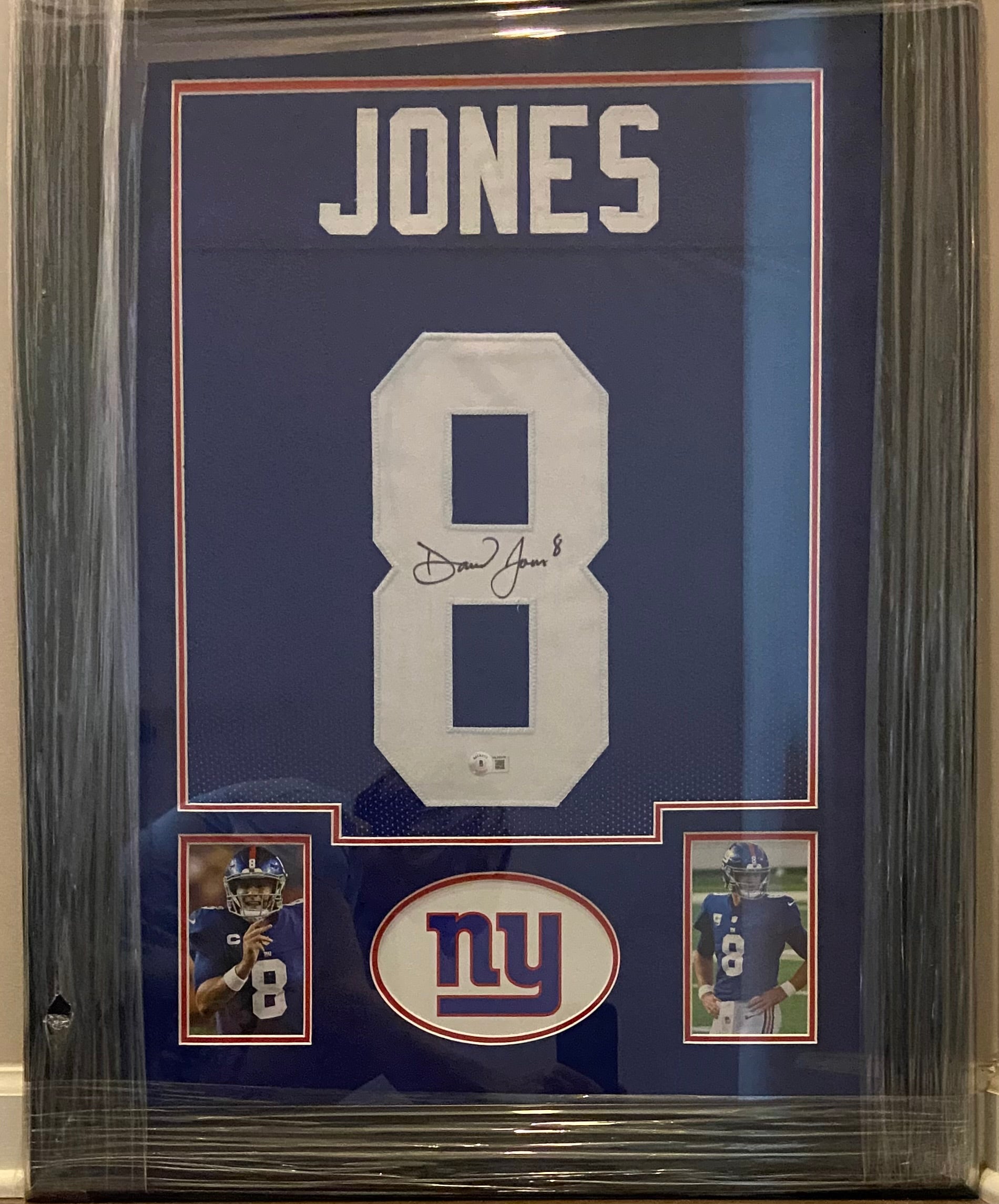 D. Jones Giants Jersey