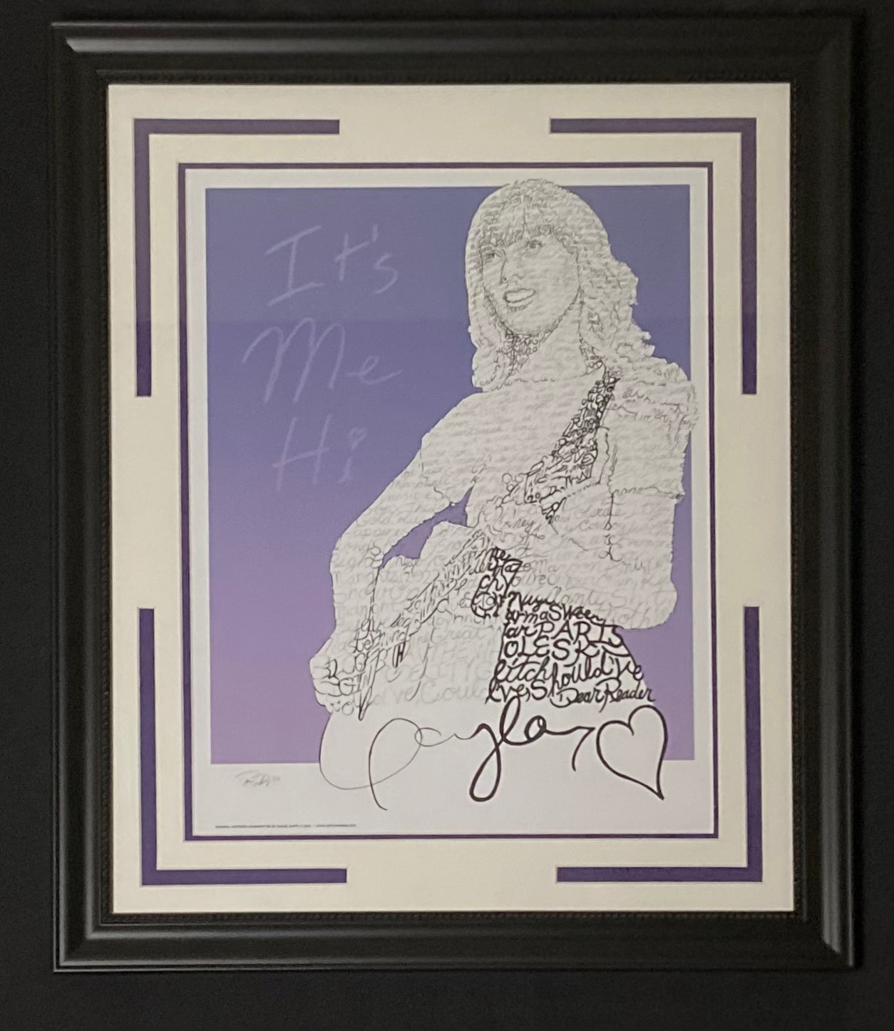 Taylor Swift Word Art