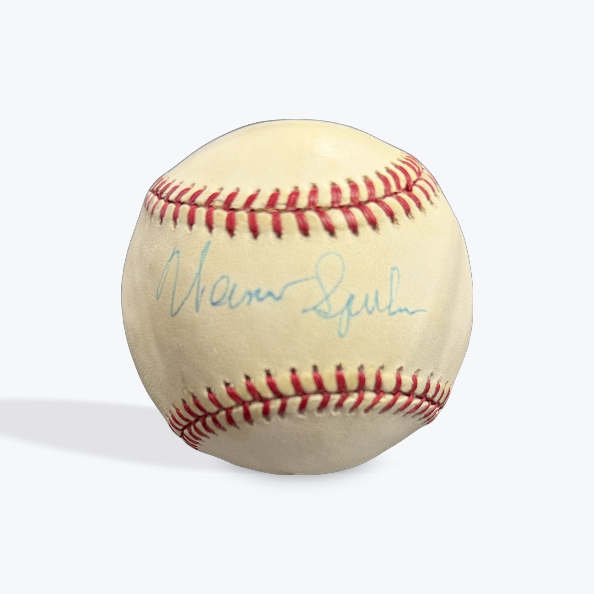 Warren Spahn Braves Baseball