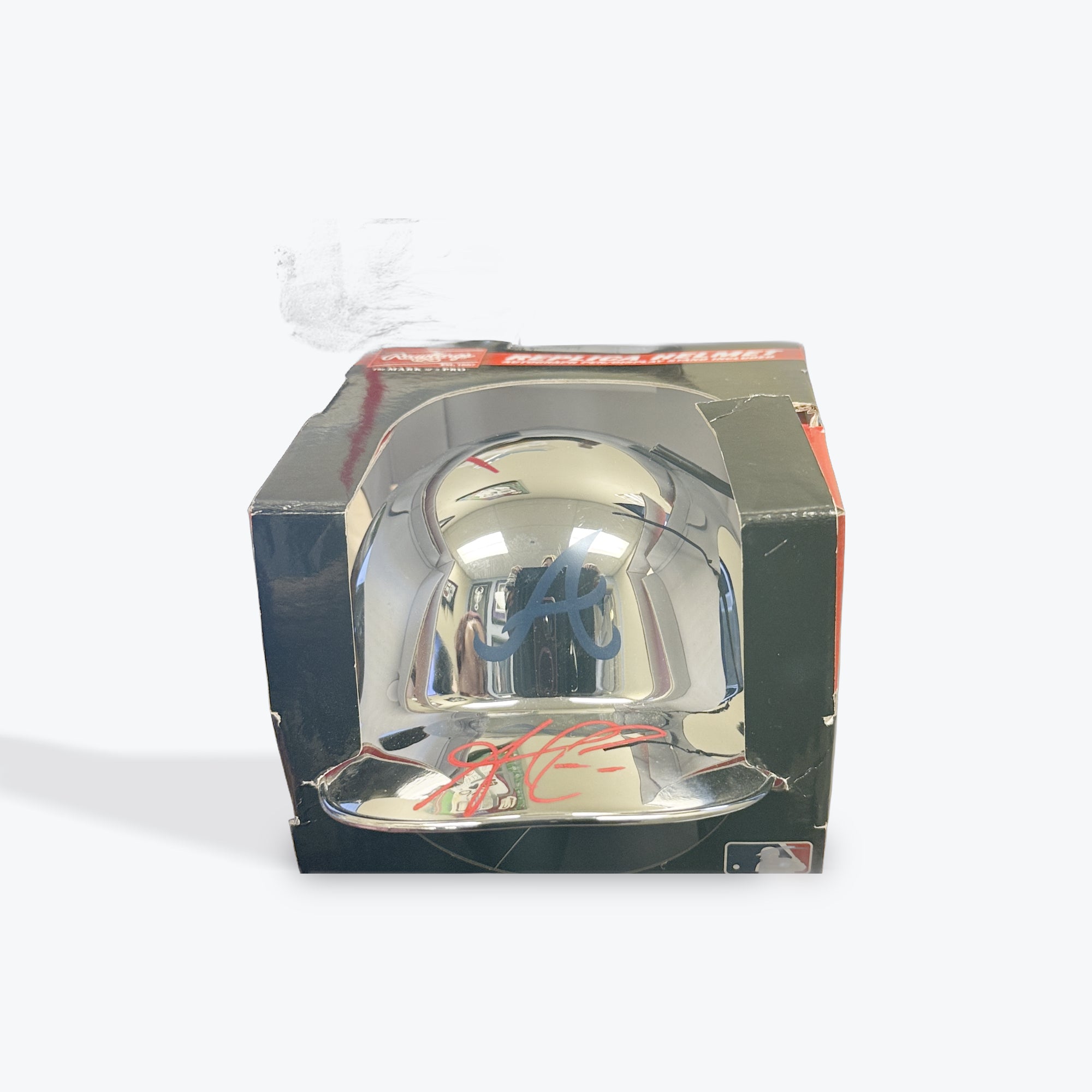 O. Albies Braves Mini Helmet