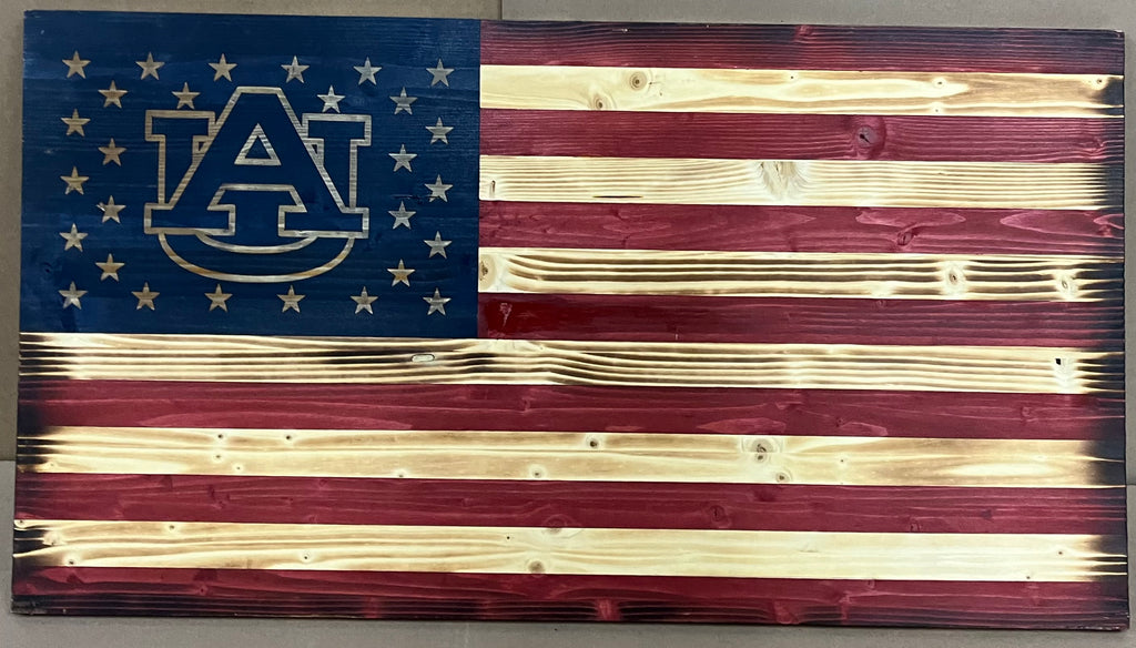 Auburn Wood Flag