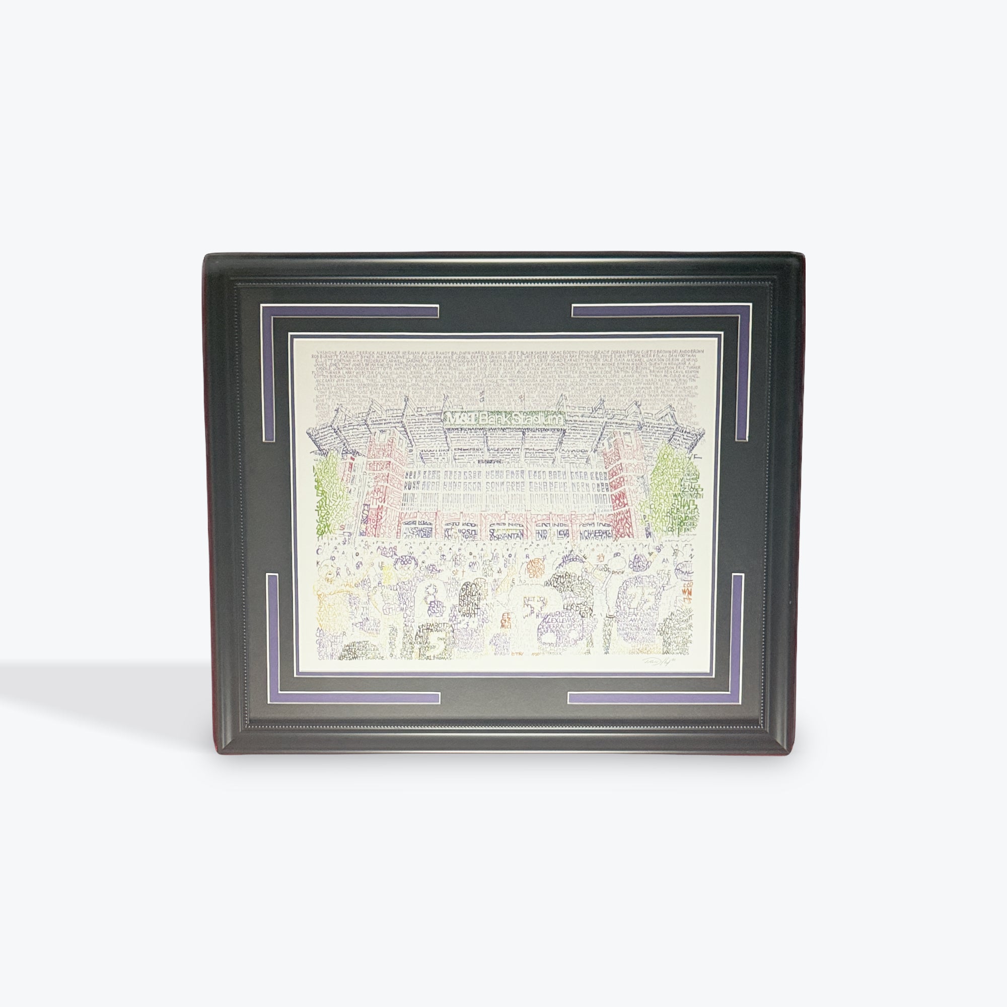 Ravens Stadium Word Art