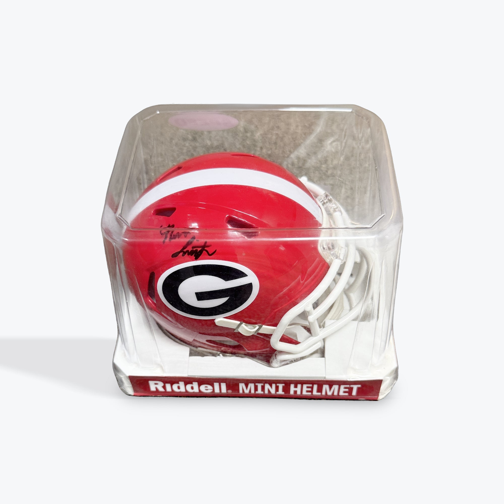 Nolan Smith Jr. Georgia Mini Helmet