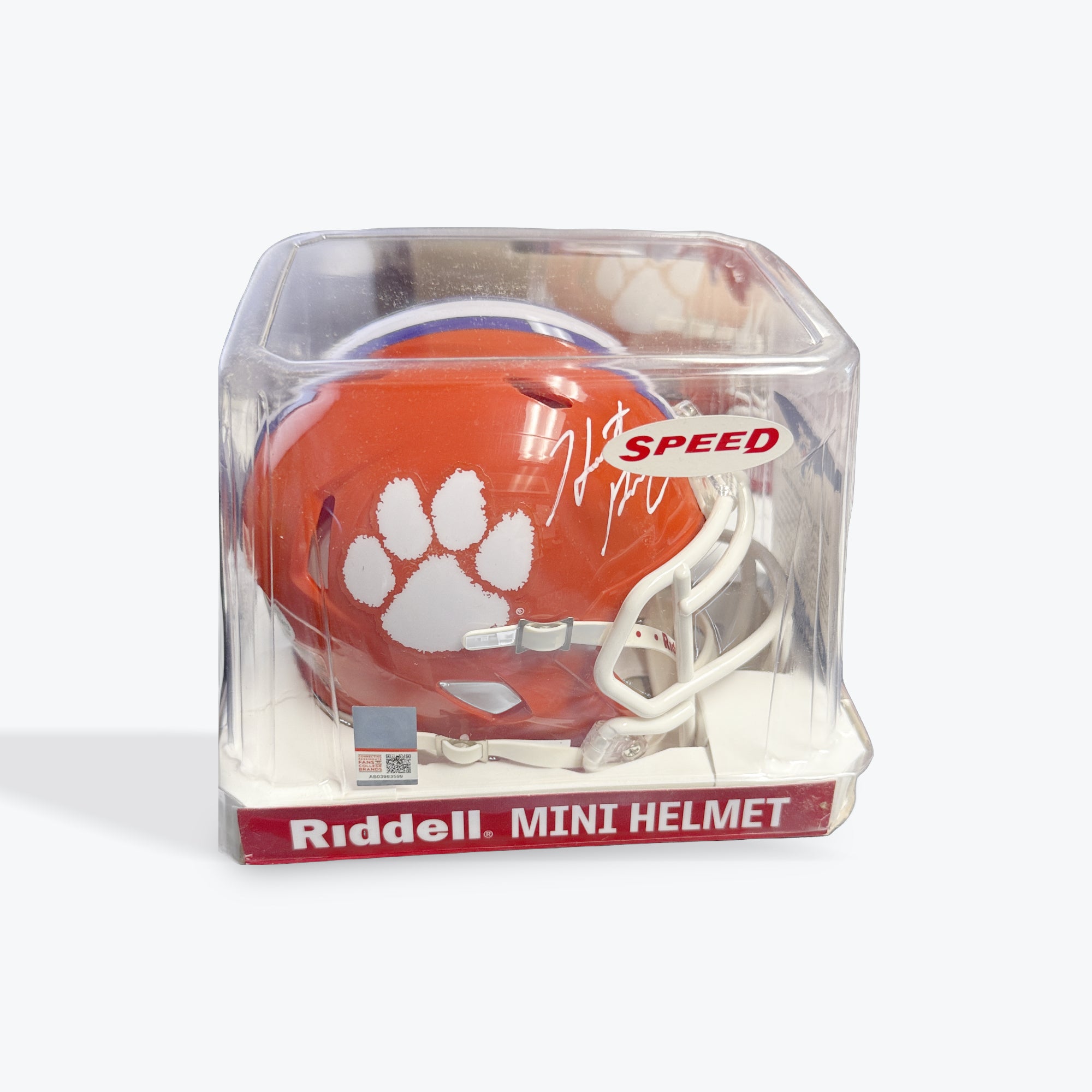 Hunter Renfrow Clemson Mini Helmet
