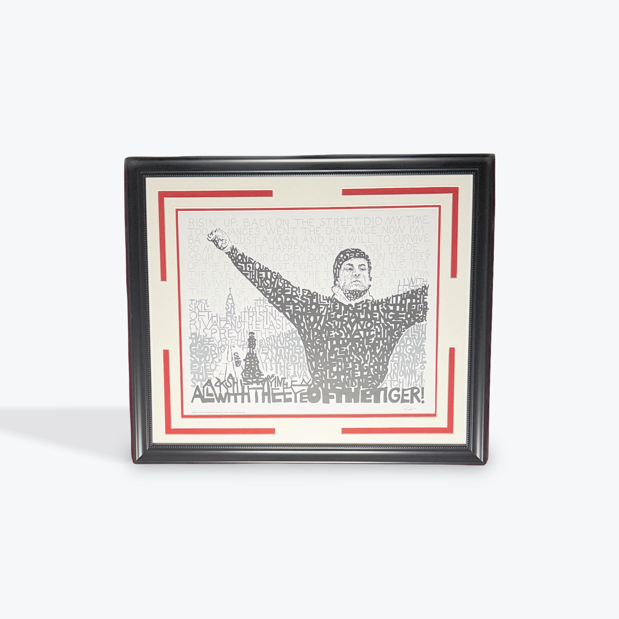 Rocky Word Art