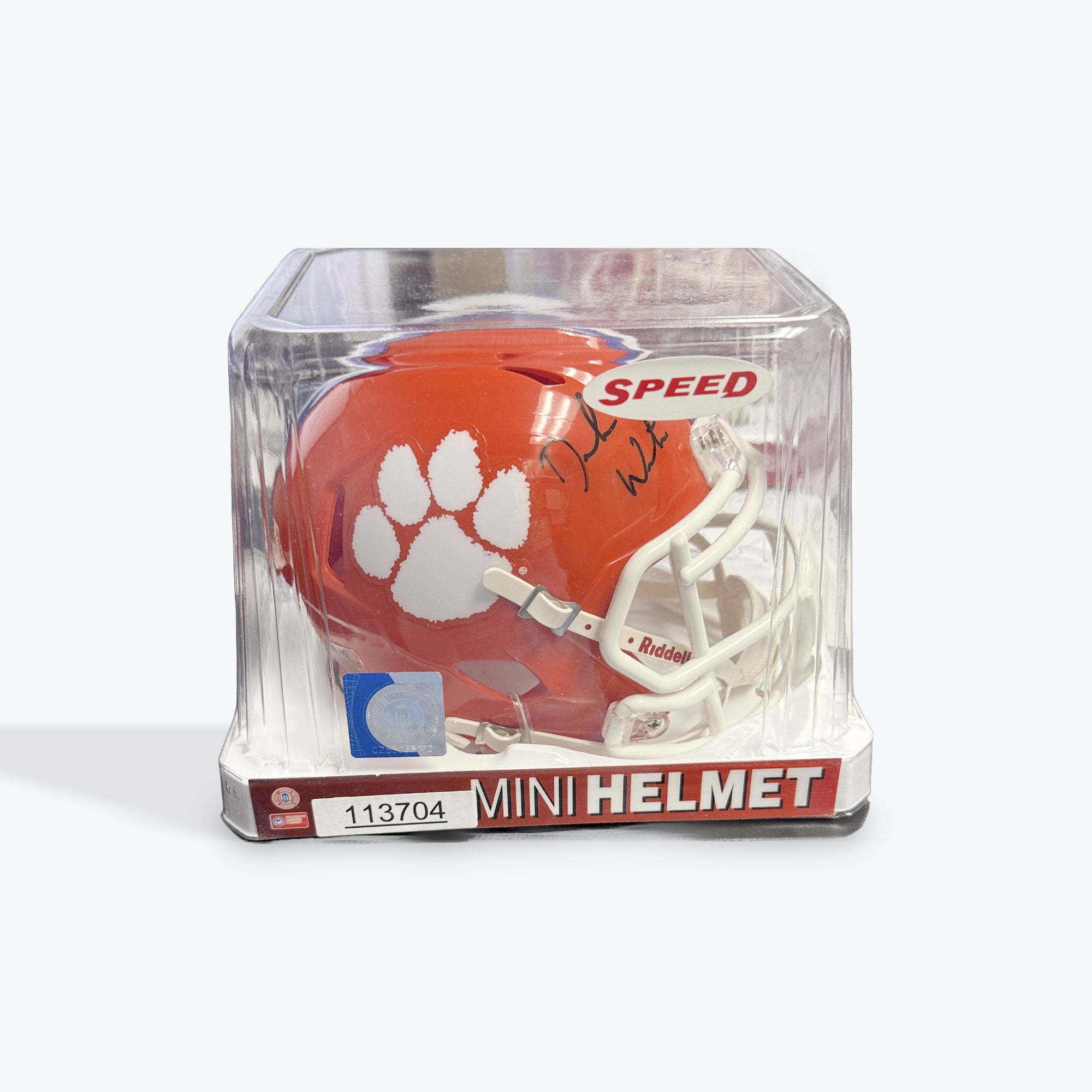 Deshaun Watson Clemson Mini Helmet