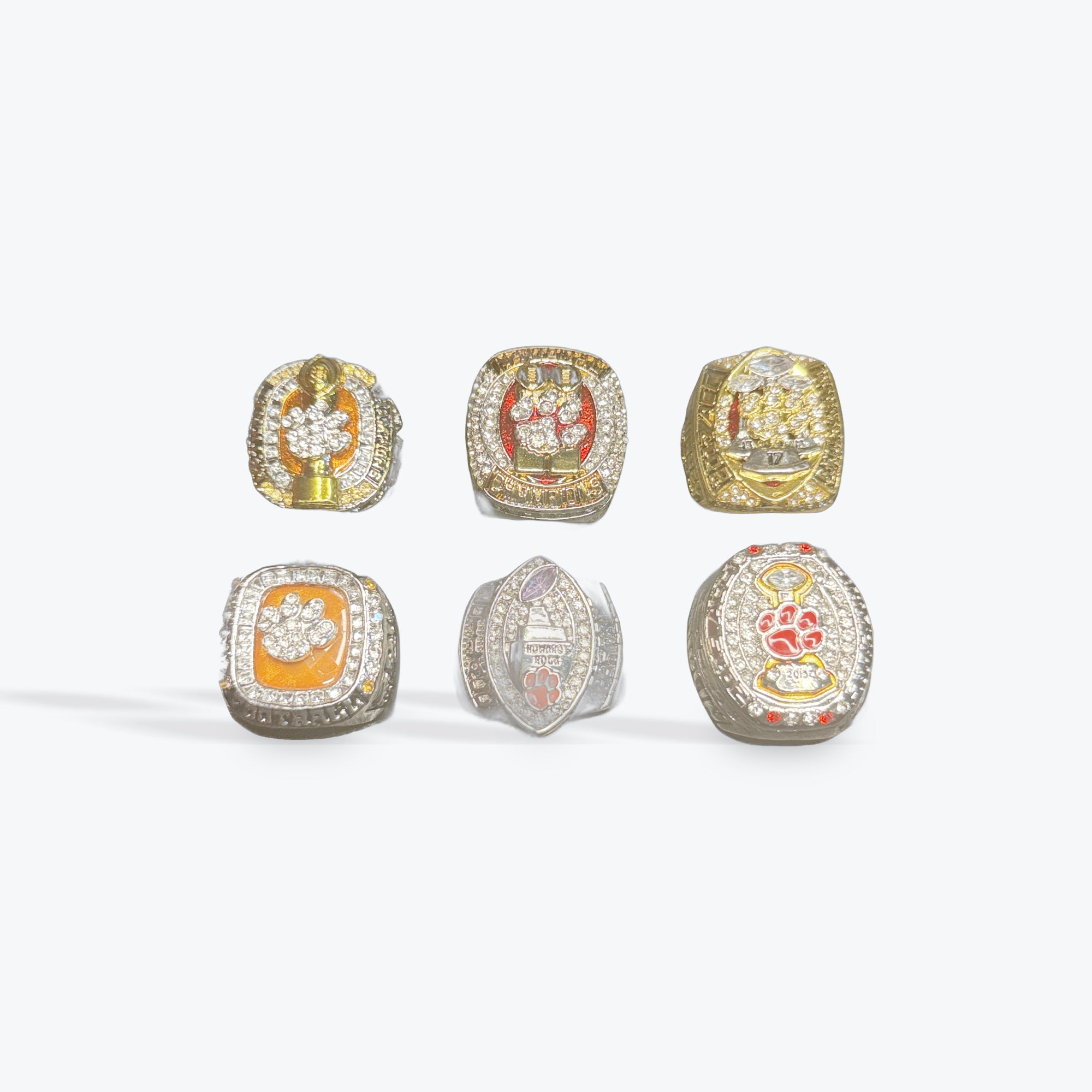 Clemson Ring Set